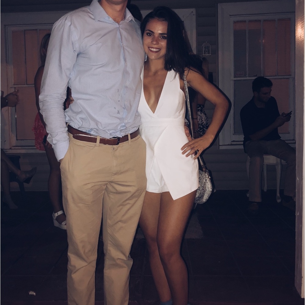 Finders Keepers White Romper XS